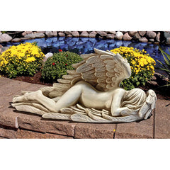 LARGE DIVINE HEARTBREAK ANGEL STATUE