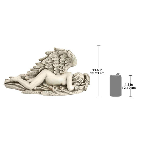 LARGE DIVINE HEARTBREAK ANGEL STATUE