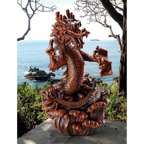 DRAGON KING OF THE FOUR SEAS STATUE