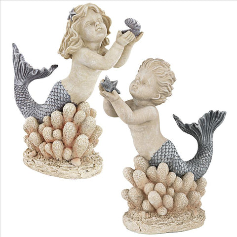 Set Of Gifts From The Sea Mermaid & Merboy
