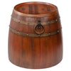 Image of FRENCH WINE BARREL SIDE TABLE