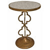 Image of BACALL ART DECO MIRRORED ACCENT TABLE