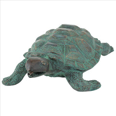 TRAIPSING TURTLE BRONZE STATUE