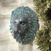 Image of FLORENTINE LION HEAD BRONZE PLAQUE