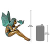 Image of BIRD FAIRY BRONZE STATUE