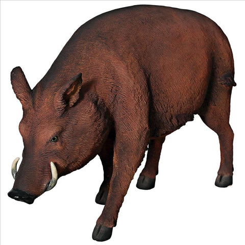 Razorback Wild Boar Statue