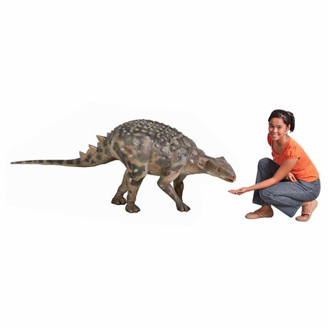 Mini Ankylosaur Dinosaur Statue