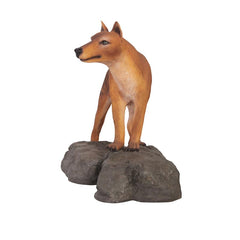 Mysterious Tasmanian Tiger Statue