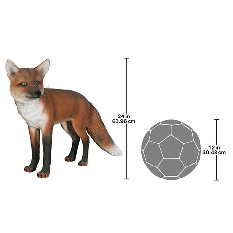 Urie The European Red Fox Statue