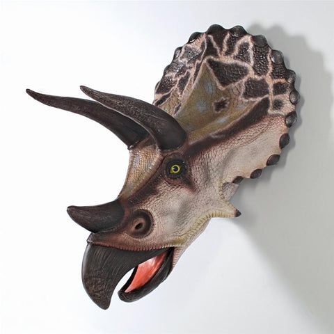 Triceratops Dinosaur Wall Trophy