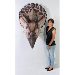 Triceratops Dinosaur Wall Trophy