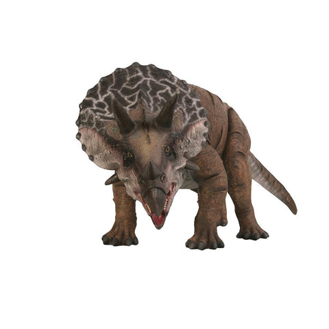 Triceratops Scaled Dinosaur Statue