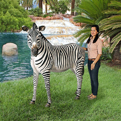 Grand Scale Adult Zebra Statue