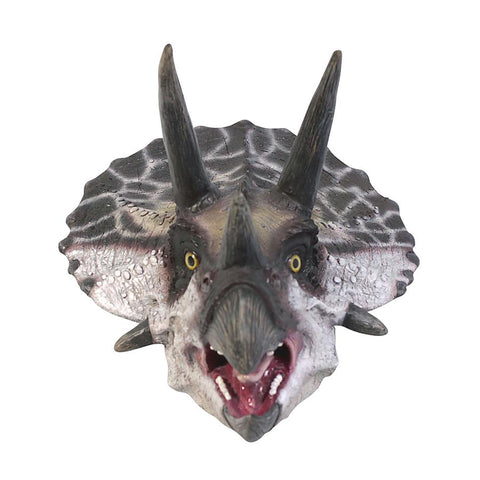 Triceratops Scaled Dinosaur Wall Trophy