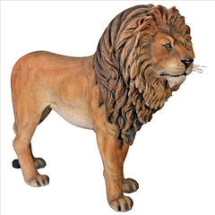 Life Size King Of The Lions Statue