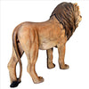Image of Life Size King Of The Lions Statue
