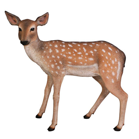 Spotted Deer Fawn Statue