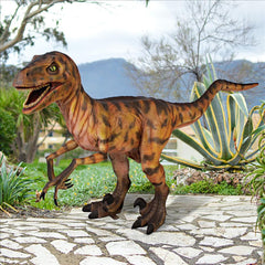 Deinonychus Dinosaur Statue