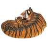 Image of Bengal Tigress With Cub Statue