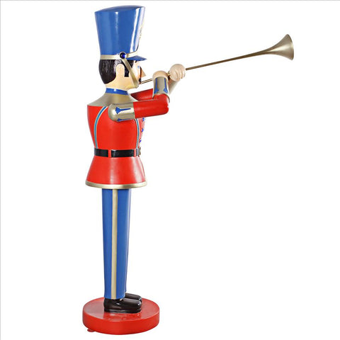 Large Trumpeting Soldier Statue