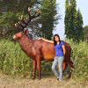 Image of Grand Scale Red Deer Buck Statue