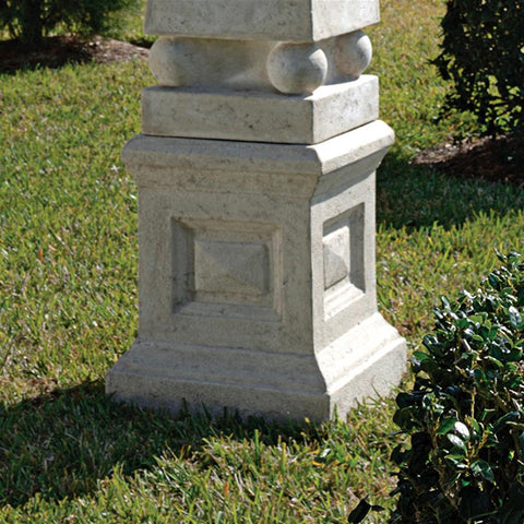 English Plinth For Obelisk
