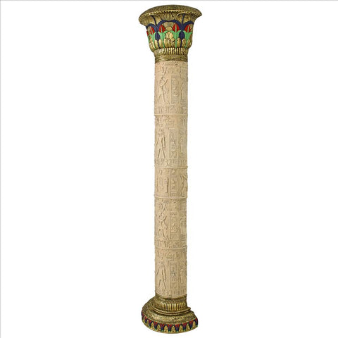 Giant Column Of Luxor Wall Sculpture
