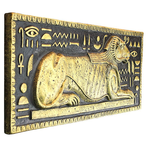 Khnum God Of The Nile Wall Sculpture