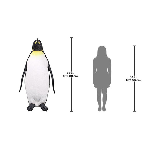 Antarctic King Penguin Statue Grande
