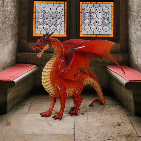 Large Welsh Dragon Statue