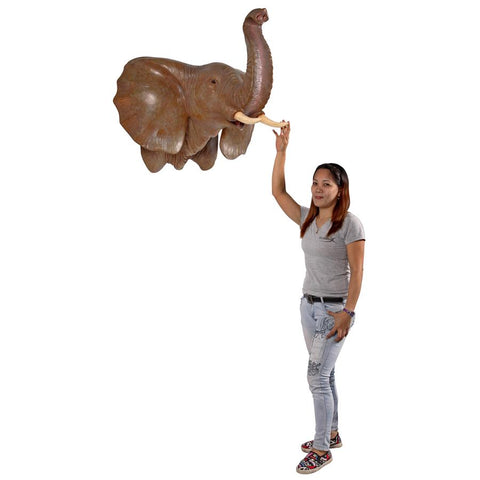 Elephant Head Wall Decor