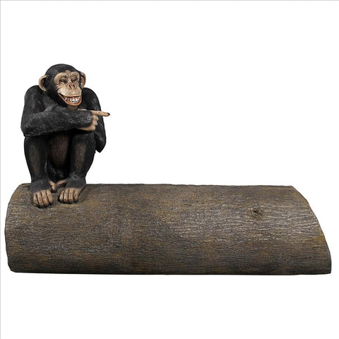 Monkey See Monkey Do Chimpanzee Bench