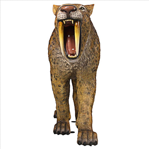 Sabre Toothed Tiger Statue