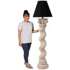 Image of Stone Bernini Barley Twist Floor Lamp