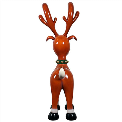 Jolly Holly Reindeer Statue