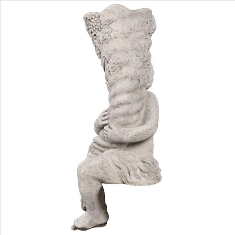 Baby Zeus With Horn Of Plenty Statue