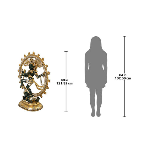 Grande Dancing Shiva Statue