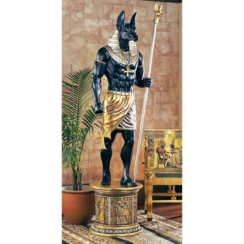Egyptian Grand Ruler Anubis W/ Mount