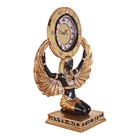 Egyptian Goddess Isis Clock