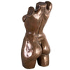 Image of Nude Female Torso Statue Bronze Finish