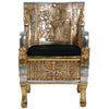 Image of King Tut Egyptian Throne Chair