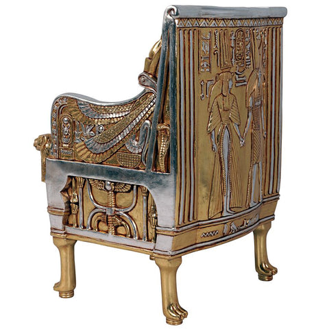 King Tut Egyptian Throne Chair