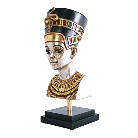 Egyptian Queen Nefertiti Bust On Mount