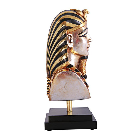 Egyptian King Tutankhamen Bust On Mount