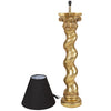 Image of Gold Bernini Barley Twist Floor Lamp