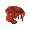 Image of Spice Islands King Crab Chair Red Finish