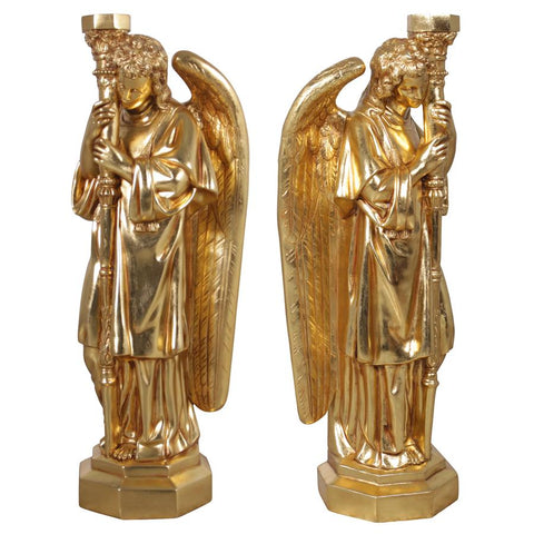 S/2 Padova Golden Guardian Angels