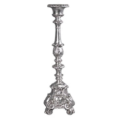 Grande Scroll Footed Candlestick