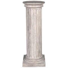 Large Greek Fluted Plinth