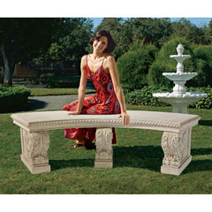 Salentino Crescent Garden Bench